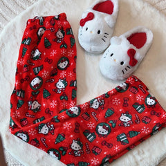 Hello Kitty Flannel Pajama Pants