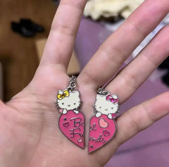 Hello Kitty Best Friend Bestie Necklace