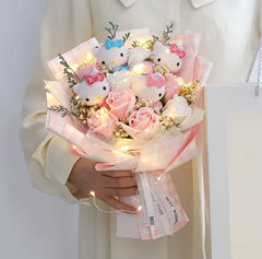 6 Cats Sanrio Anime Hello Kitty Bouquet