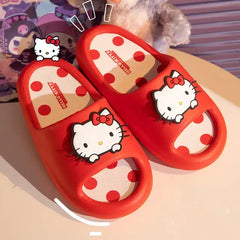 Sanrio Hello Kitty Home Fuzzy Slippers