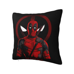 Luxury Deadpool Cushion Cover 45*45 cm Soft Throw Pillow Case Bedroom Decoration Bedding Sofa Pillowcase