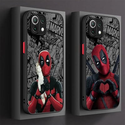 Cover TPU Marvel Deadpool Phone Case for Xiaomi Mi 9T 11 Lite 13 Lite 12T Pro 10T 12 13 Pro 11T 12X 9T Pro 11T Pro 10T Soft