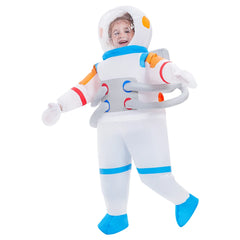 Adult Kids Astronaut ET Alien Inflatable Costume Funny Suit Boys Anime Fancy Dress Purim Halloween Party Cosplay Costumes