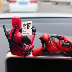 Marvel Mini Deadpool Tree Man Interior Stylish Car