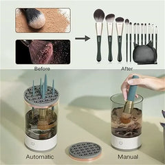 Electric Makeup Brush Cleaner Spinner