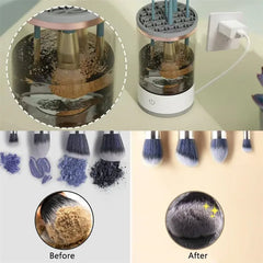 Electric Makeup Brush Cleaner Spinner