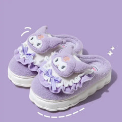 Sanrio Hello Kitty Home Fuzzy Slippers